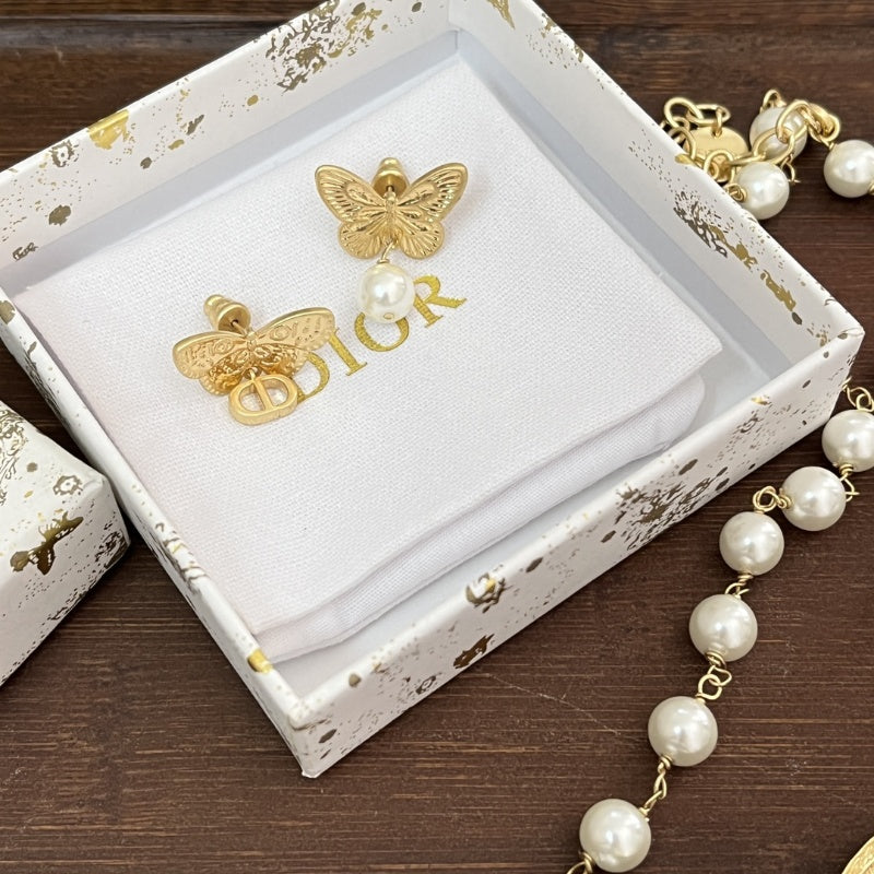 Fashion Jewelry Women's Butterfly Earrings