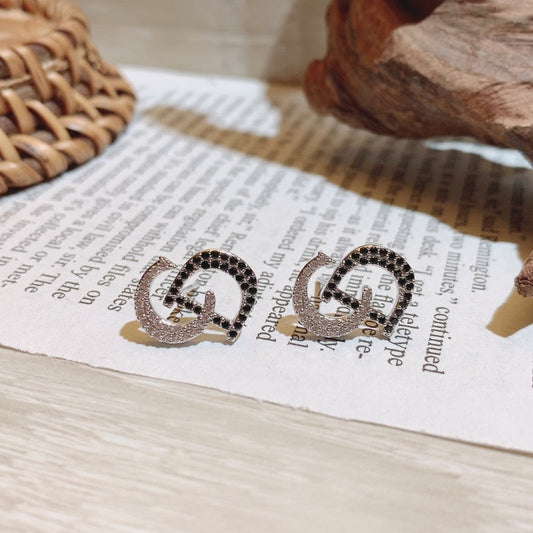 Simple high-end diamond Earrings